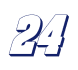 Car number 24
